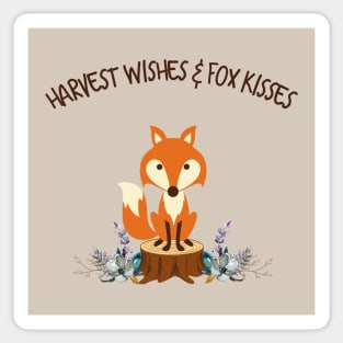 Haven't Wishes &a Fox Kisses Sticker